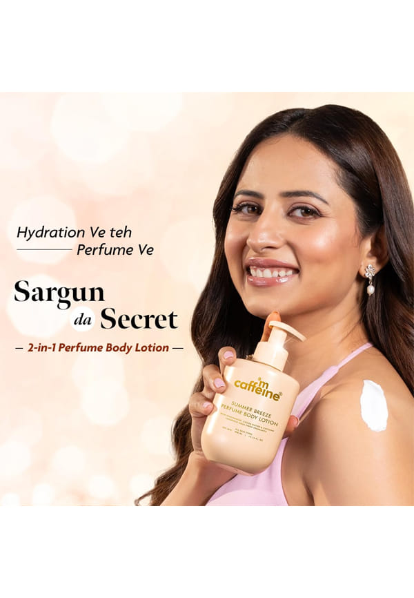Summer Breeze Perfume Body Lotion with Niacinamide & Cocoa Butter – thumbnail 5