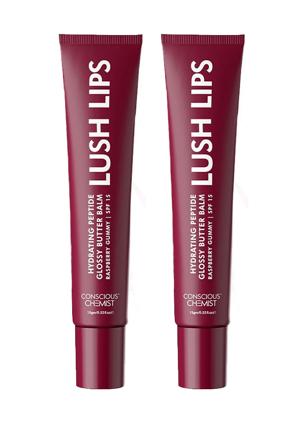 Peptide Lip Balm: Raspberry Gummy (Pack of 2)