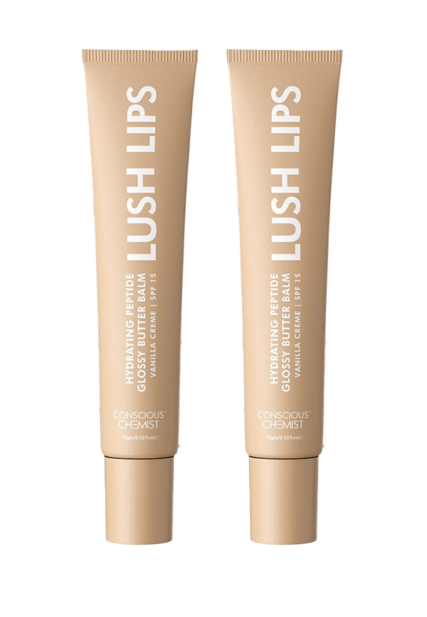Peptide Lip Balm: Vanilla (Pack of 2)