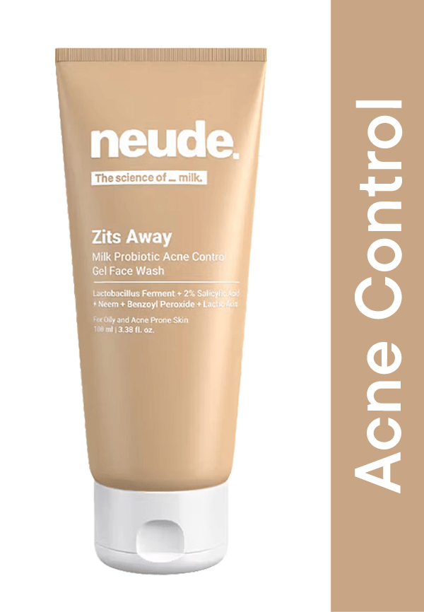 Milk Probiotic Acne Control Gel Face Wash - Zits Away