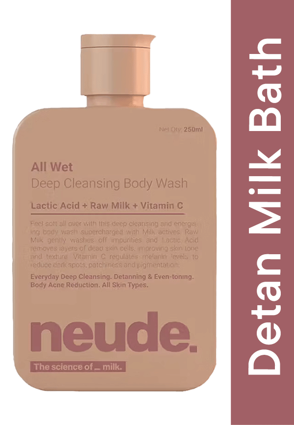Deep Cleansing Detanning Milk Body Wash - All Wet
