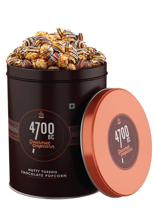 Nutty Tuxedo Chocolate Popcorn, Tin Nutty Tuxedo Chocolate Popcorn, Tin