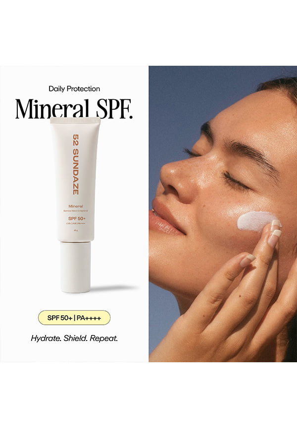 100% Mineral Sunscreen SPF 50 PA++++ for Sensitive Skin – thumbnail 2