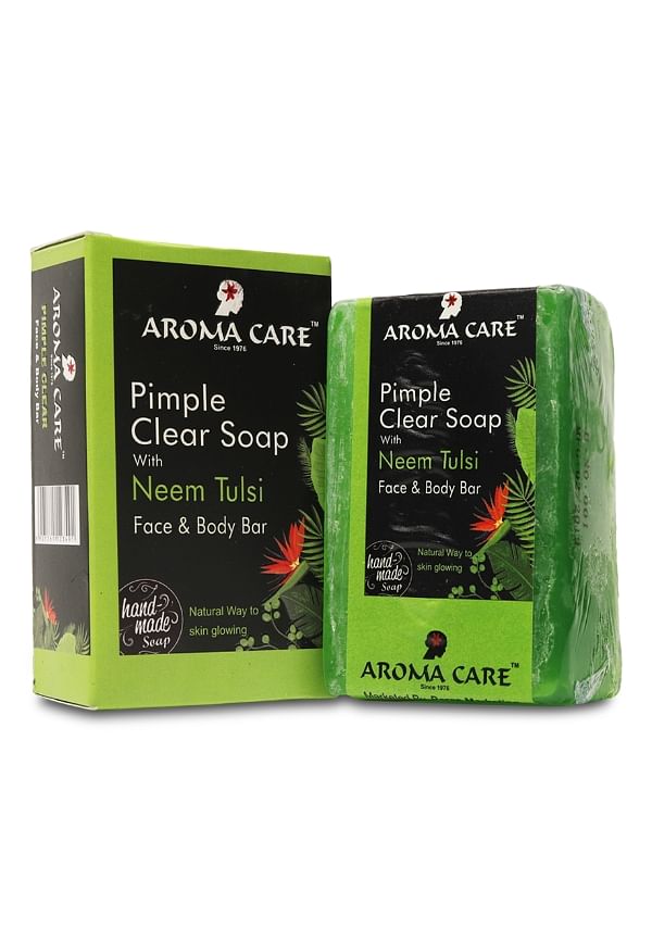 Pimple Clear Soap with Neem Tulsi Face & Body Bar