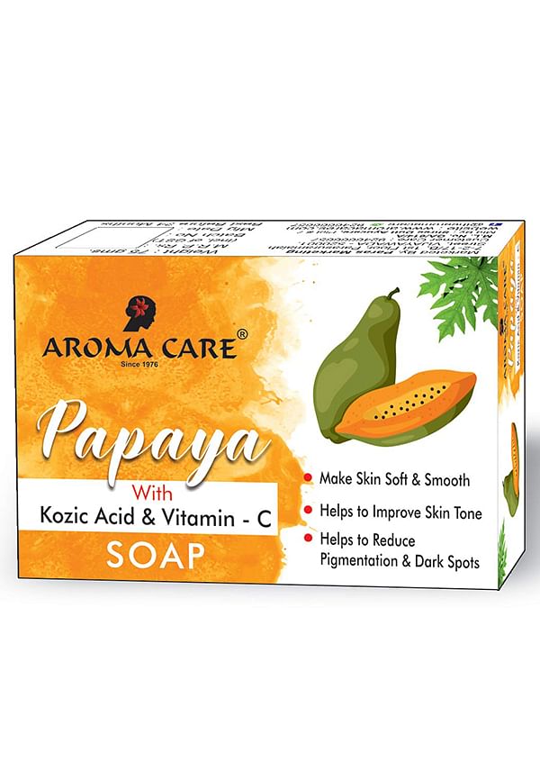 Papaya with Kozic Acid & Vitamin-C Whitening Soap