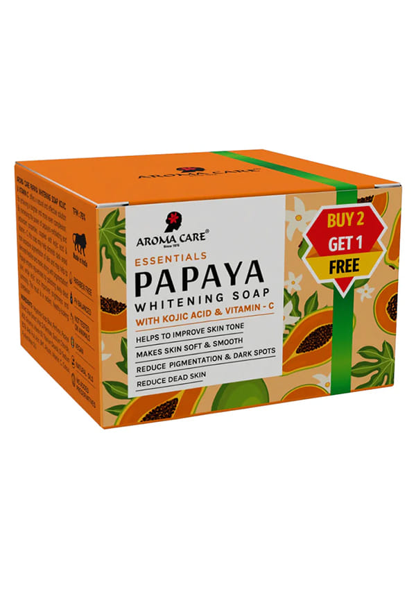 Papaya with Kozic Acid & Vitamin-C Whitening Soap