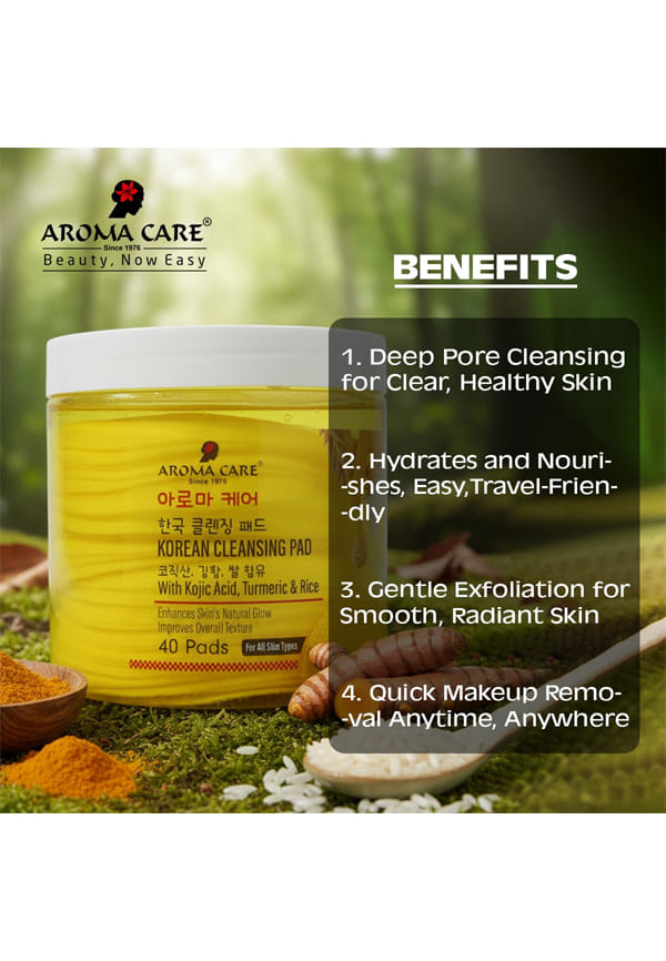 Korean Cleansing Pad With Kojic Acid, Turmeric & Rice – thumbnail 2