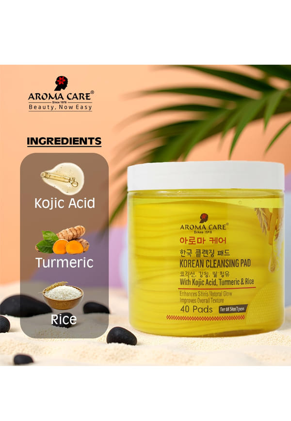 Korean Cleansing Pad With Kojic Acid, Turmeric & Rice – thumbnail 3