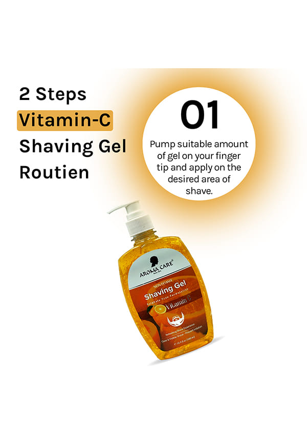 Vitamin C Non Foamy Shaving Gel – thumbnail 3