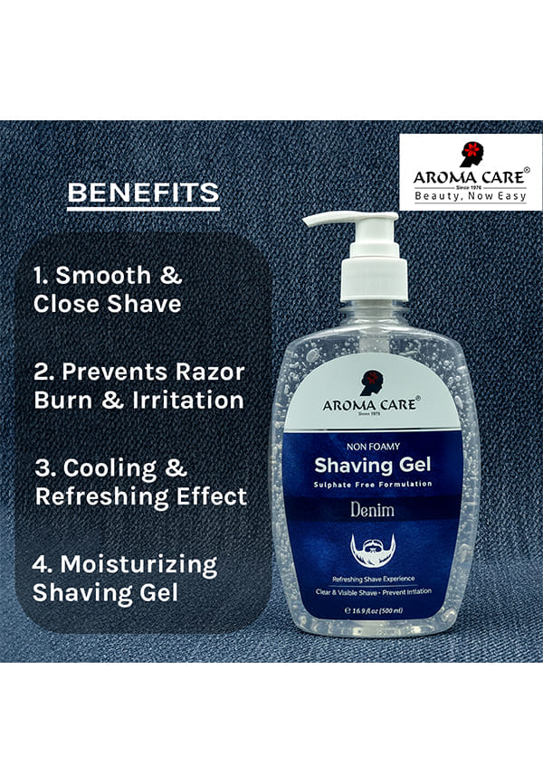 Denim Non Foamy Shaving Gel – thumbnail 2