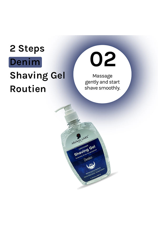 Denim Non Foamy Shaving Gel – thumbnail 4