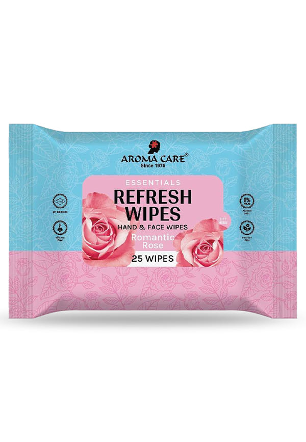 Romantic Rose Refresh Wipes