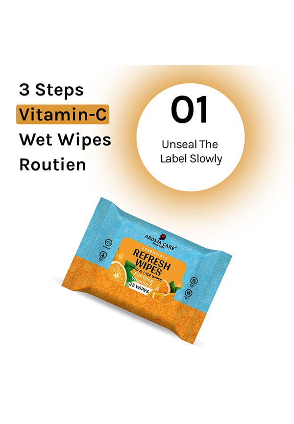 Purifying Vitamin C Refresh Wipes – thumbnail 3