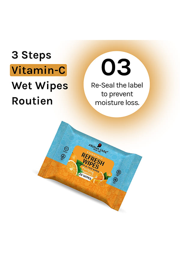 Purifying Vitamin C Refresh Wipes – thumbnail 5