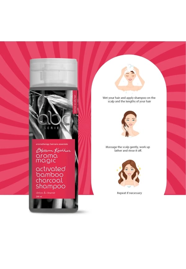 Activated Bamboo Charcoal Shampoo – thumbnail 4