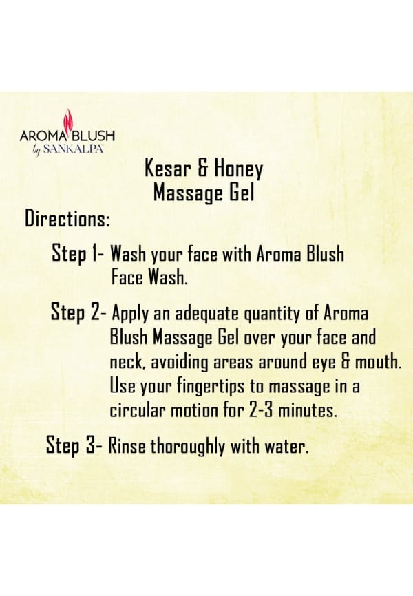 Kesar & Honey Massage Gel – thumbnail 4