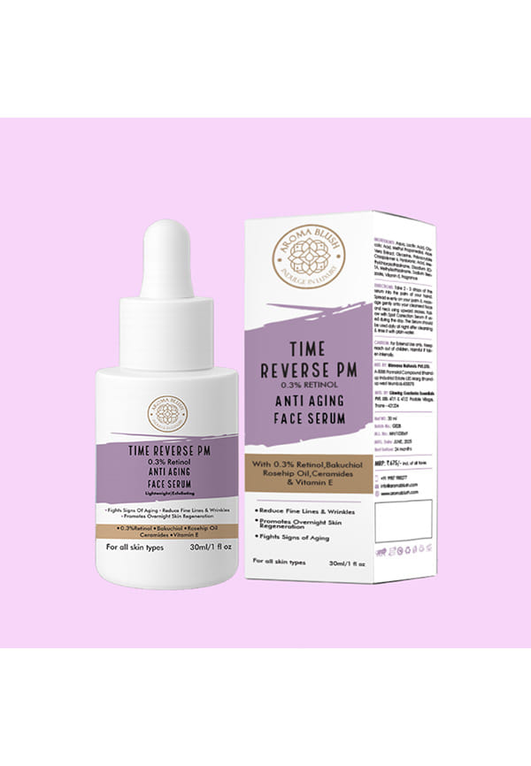 Aromablush Time Reverse PM Face Serum