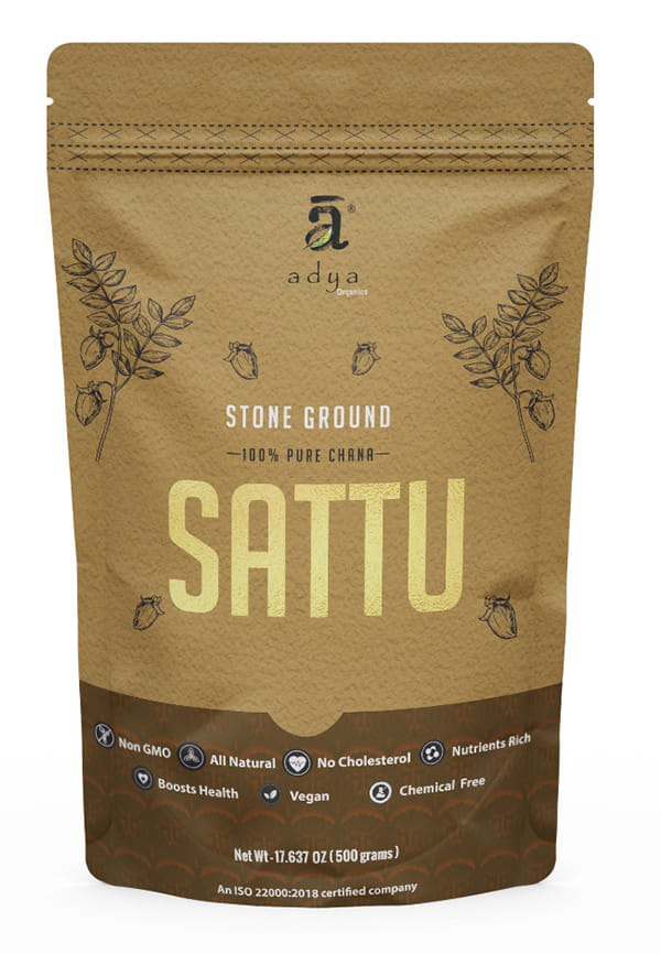 Stone Ground Chana Sattu