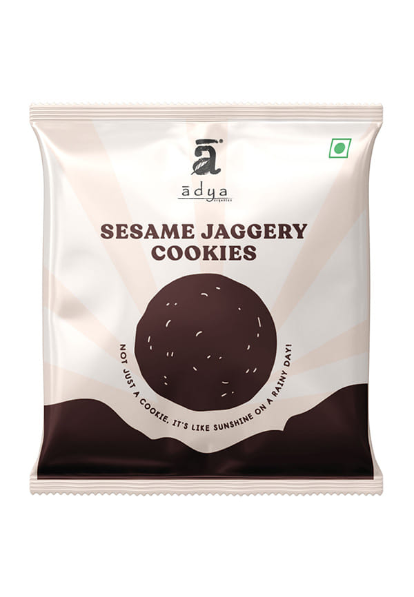 Sesame Jaggery Cookies
