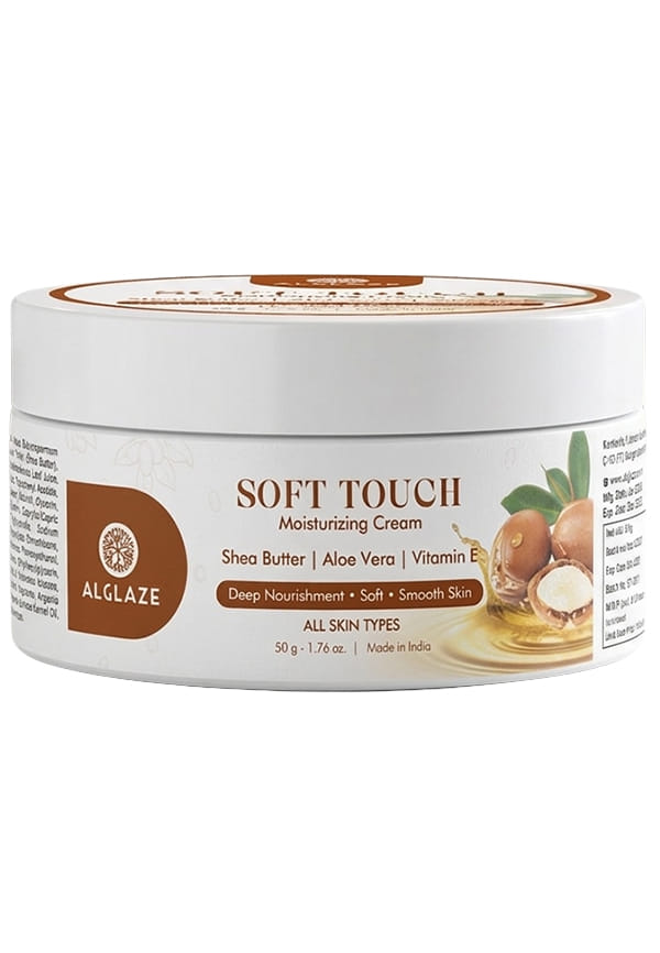 Soft Touch Moisturizing Cream | Size: 50 gm By Alglaze