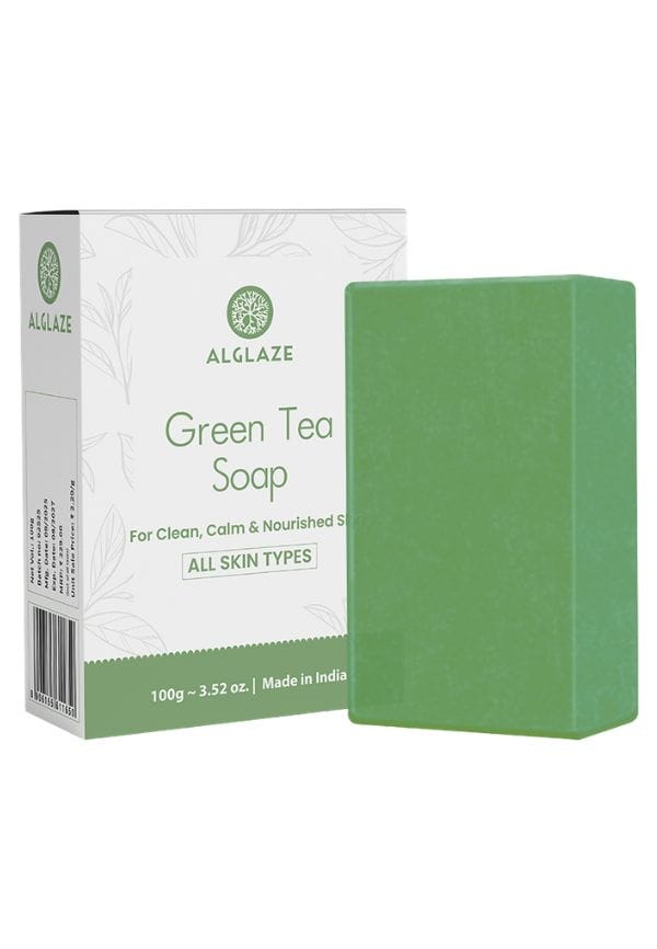 Green Tea Soap With Shea Butter & Jojoba Oil