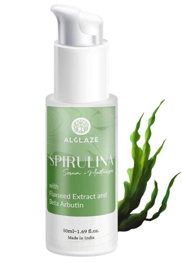 Spirulina Serum+Moisturizer With Spirulina Algae & Beta Arbutin