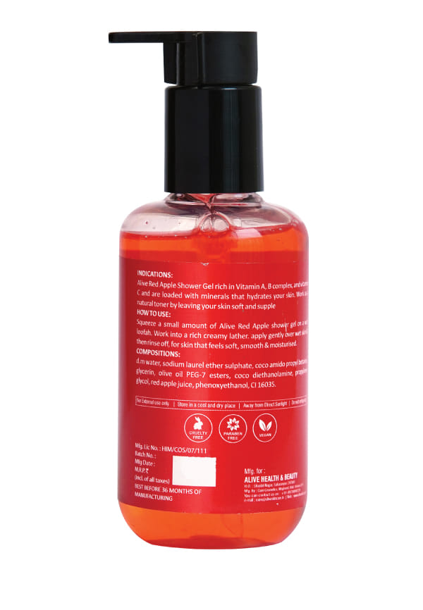 Red Apple Shower Gel – thumbnail 2