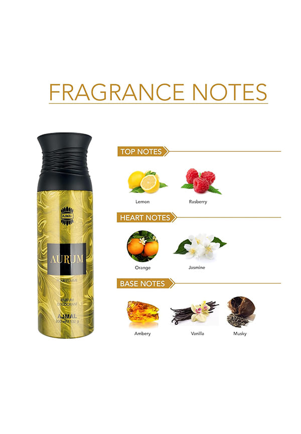 Aurum Deodorant Body Spray – thumbnail 2