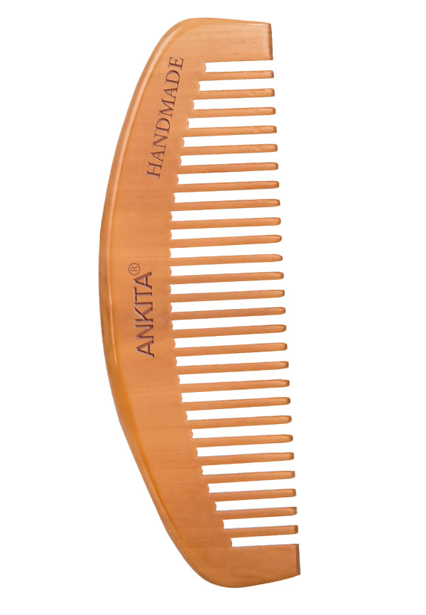 Wooden Handmade Hair Combs|No Static Hair Comb With Rounded Handle for Men, Women and Kids Wooden Handmade Hair Combs|No Static Hair Comb With Rounded Handle for Men, Women and Kids