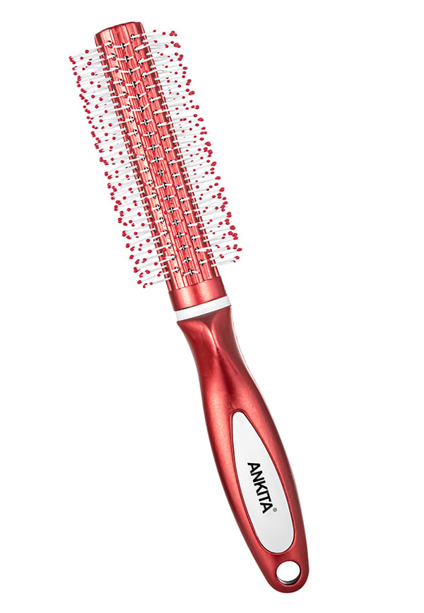 Round Hair Brush with Nylon Bristle|Hair Brush With Quality and Flexible Bristles