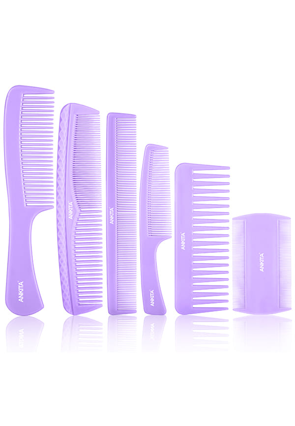 Hair Comb Set of 6|Hair Styling Comb For Grooming