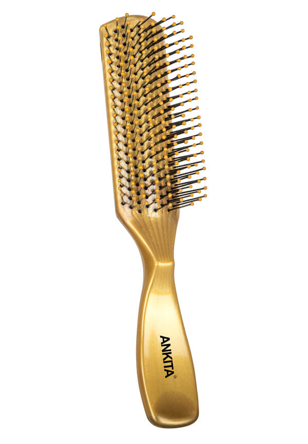 Flat Hair Brush |Hair Brush with Strong and Flexible Soft Bristles