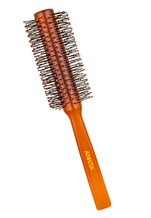 Round Hair Brush with Nylon Bristle|Hair Brush With Quality and Flexible Bristles