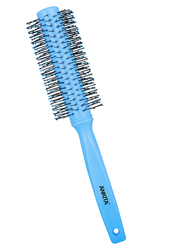 Round Hair Brush with Nylon Bristle|Hair Brush With Quality and Flexible Bristles