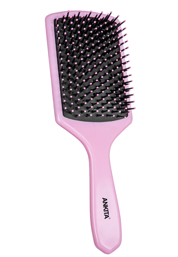 Paddle Hair Brush with Nylon Bristle|Paddle Hair Brush with Strong and Flexible soft Bristles