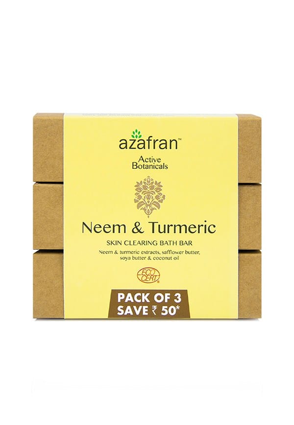 Neem & Turmeric Skin Clearing Bath Bar