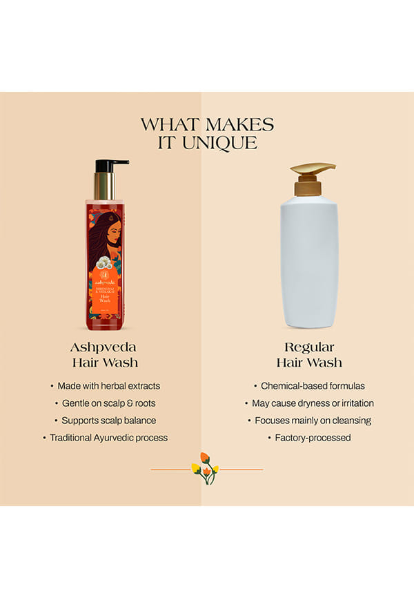 Japapatti & Brahmi Hair Wash for Dry Scalp & Damaged Hair Repair (200 ml) – thumbnail 5