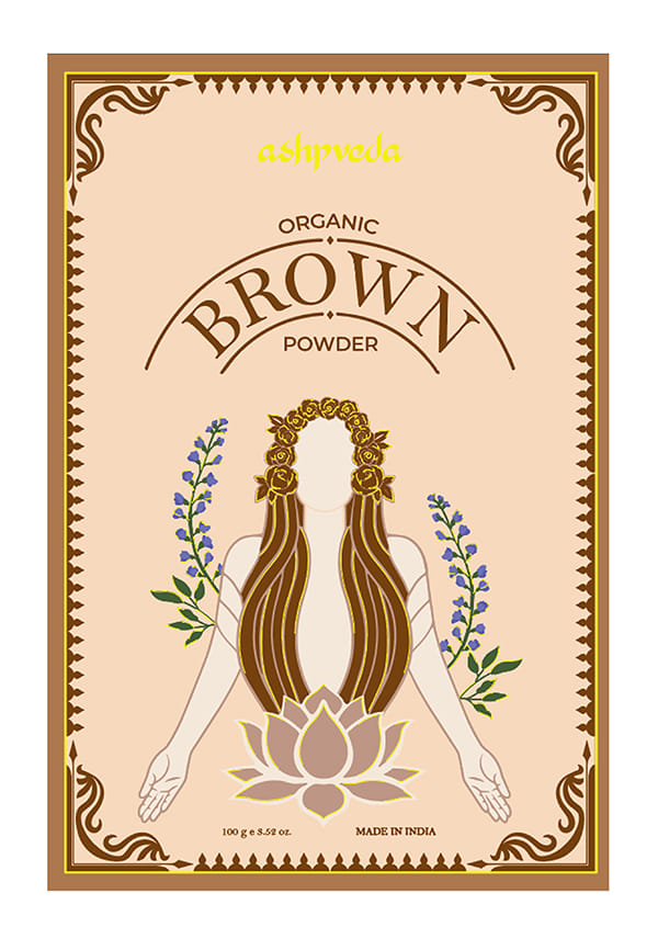 Organic Hair Colour Indigo Powder Ammonia & PPD Free Long Lasting Hair Color for a Stronger Scalp, Silkier and Shining Hair | Chemical Free Hair Color for Women and Men (100 gm, Indigo)