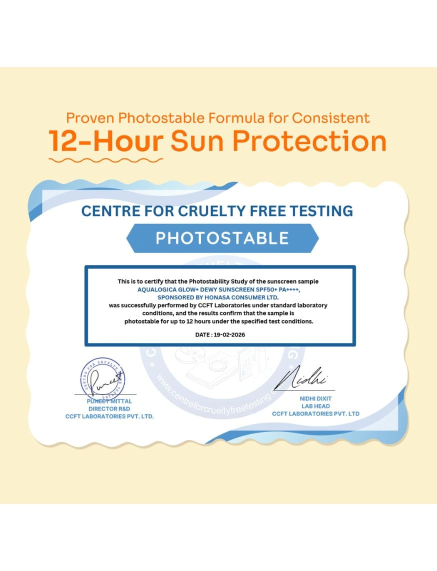 Glow+ Dewy Sunscreen SPF 50 PA++++ with Papaya & Vitamin C – thumbnail 10