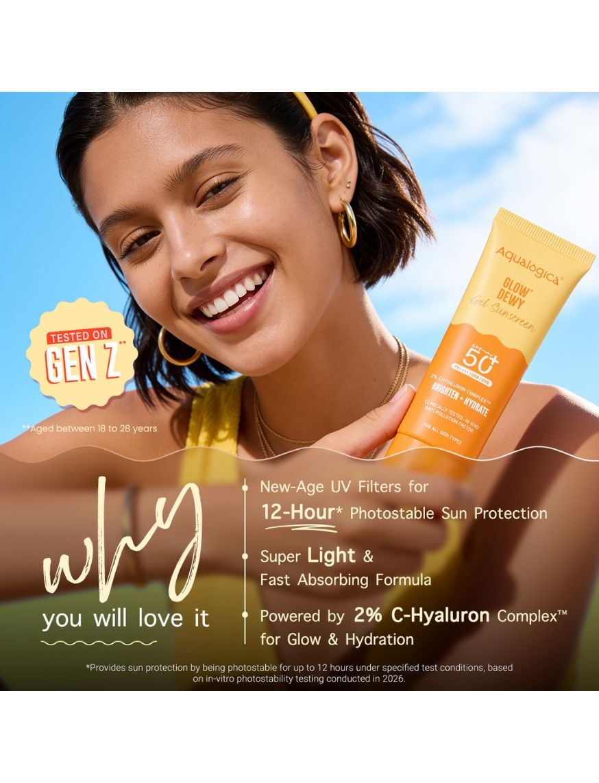 Glow+ Dewy Sunscreen SPF 50 PA++++ with Papaya & Vitamin C – thumbnail 9