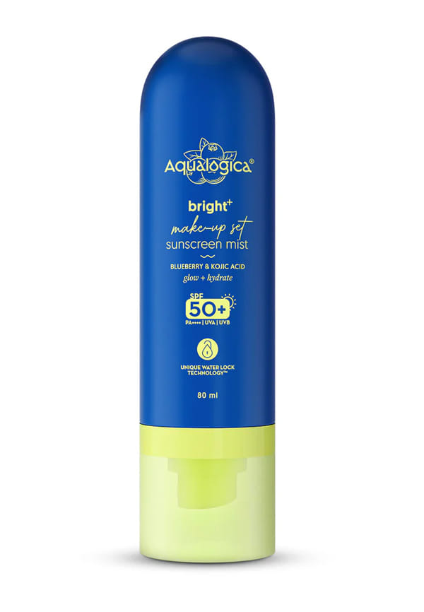 Bright+ Makeup-Set Sunscreen Mist SPF 50+ PA++++ with Blueberry & Kojic Acid