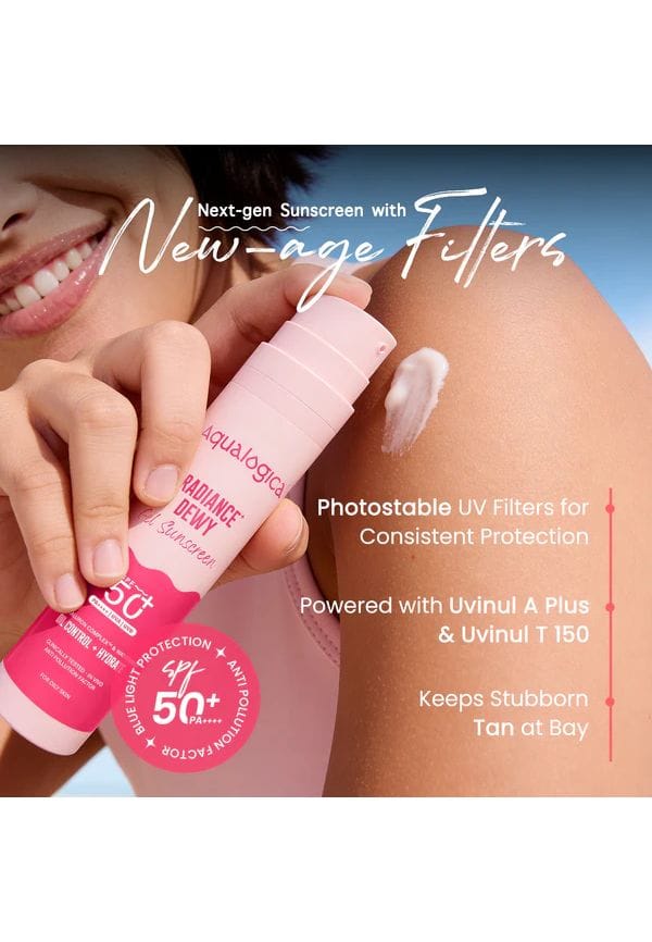 Radiance+ Dewy Sunscreen SPF 50 PA+++ | With Watermelon & Niacinamide – thumbnail 4