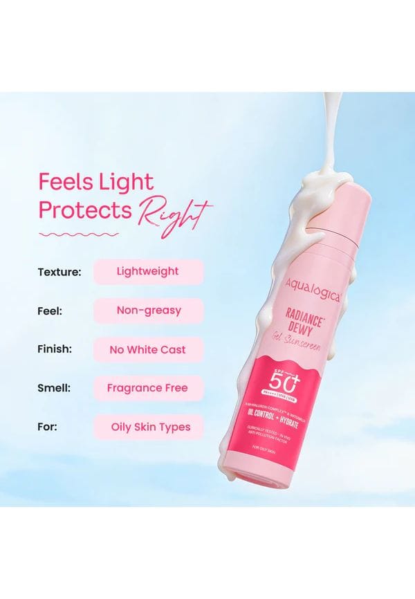 Radiance+ Dewy Sunscreen SPF 50 PA+++ | With Watermelon & Niacinamide – thumbnail 6