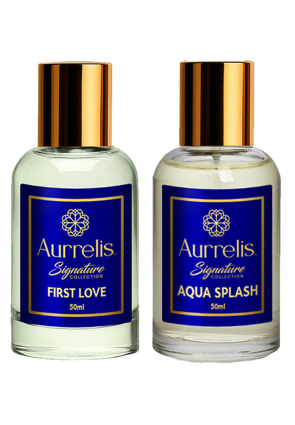 Signature Parfum Combo Pack of 2 – Aqua Splash & First Love Extrait De Parfum