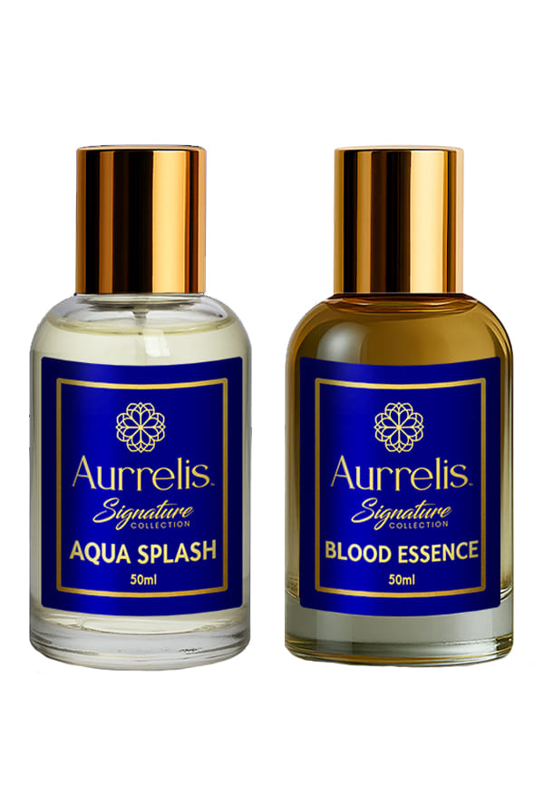 Signature Parfume Combo Pack of 2 – Aqua Splash & Bold Essence Extrait De Parfum