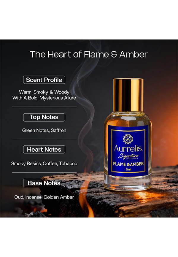 Signature Extrait De Parfum Combo Pack of 2 – First Love & Flame & Amber – thumbnail 3