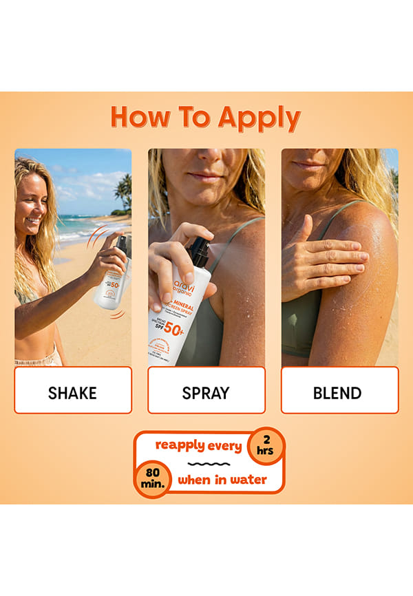100% Mineral Sunscreen Spray SPF50 PA++++ – thumbnail 3