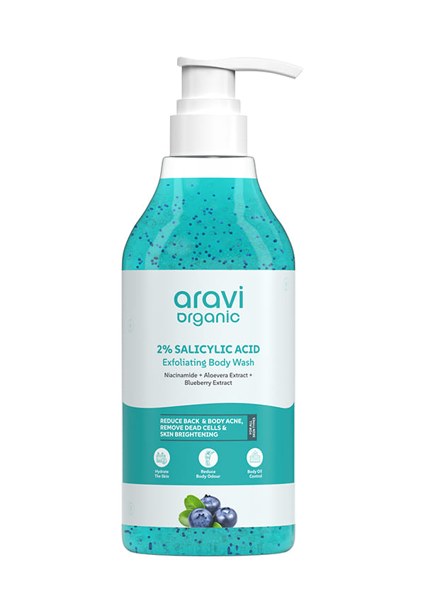 2% Salicylic Exfoliating Body Wash with Niacinamide and Blueberry