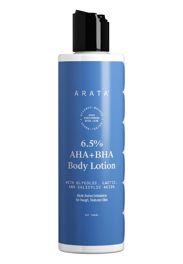 6.5% AHA BHA Body Lotion for Strawberry Skin