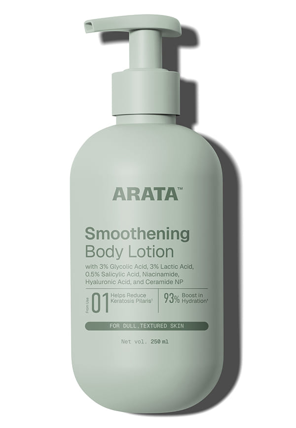 Smoothening Body Lotion | Reduces Bumps, Strawberry Skin and Keratosis Pilaris | With Glycolic, Lactic & Salicylic Acid | Dermatologically Tested | For All Skin Types | For Men & Women | 250 ML Smoothening Body Lotion | Reduces Bumps, Strawberry Skin and Keratosis Pilaris | With Glycolic, Lactic & Salicylic Acid | Dermatologically Tested | For All Skin Types | For Men & Women | 250 ML